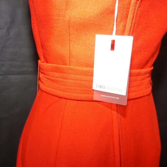 C/MEO Collective Red Backless Dress - Picture 10 of 15